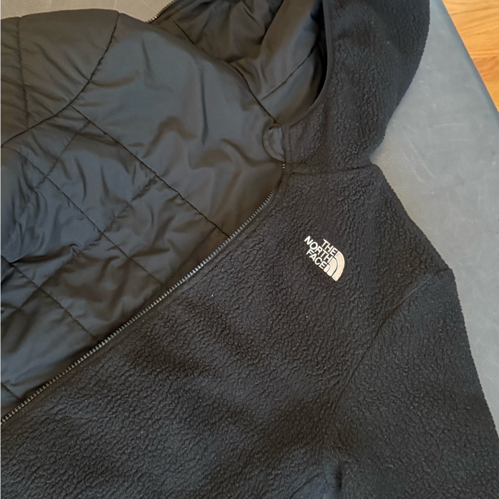 The North Face Kids Black Reversible Puffer Jacket